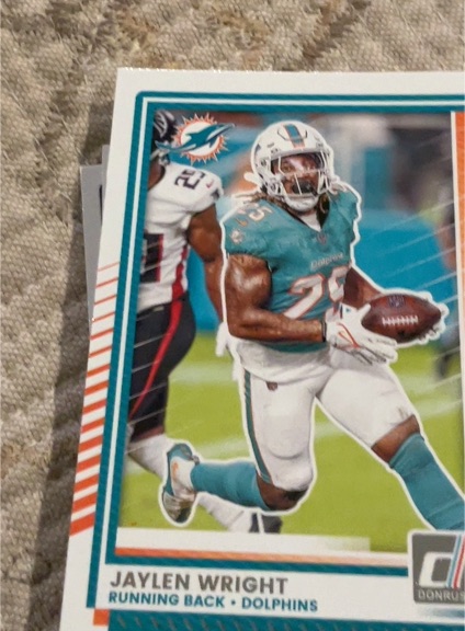 2025 Panini Donruss #143 Jaylen Wright — front