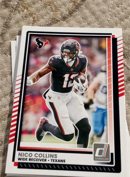 2025 Panini Donruss #206 Nico Collins — front