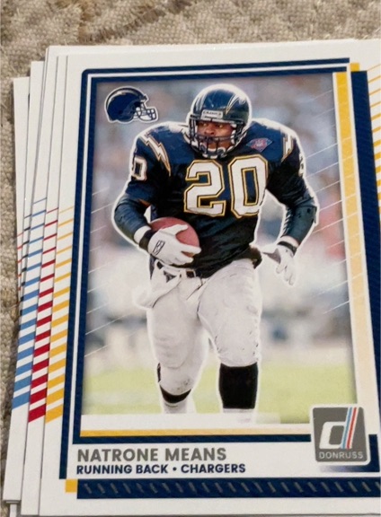 2025 Donruss #288 Natrone Means — front