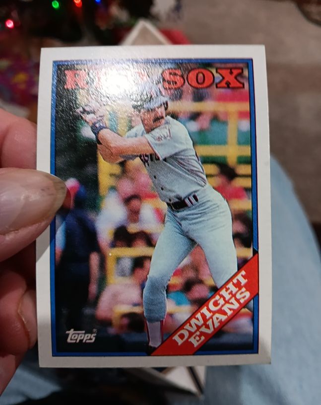 1988 Topps #470 Dwight Evans — front