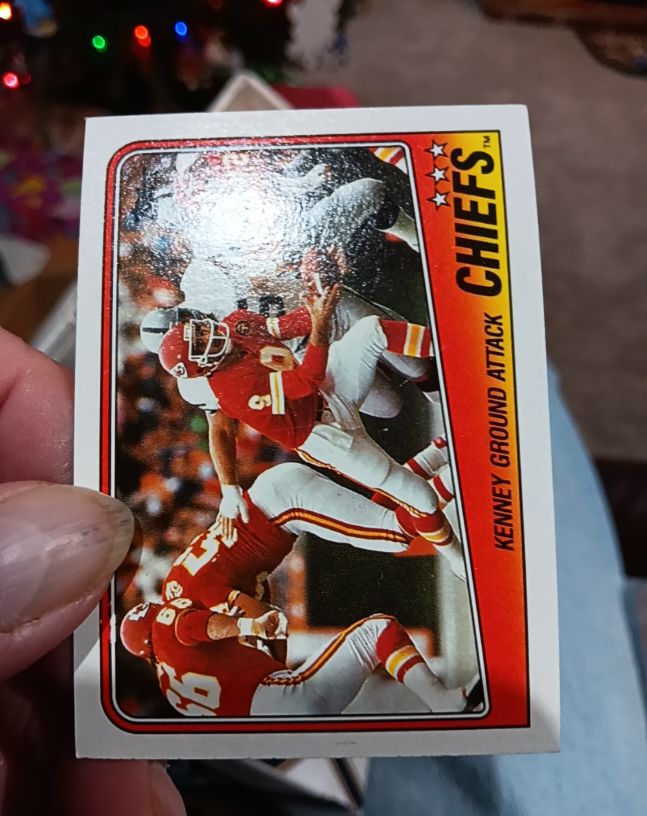 1988 Topps #361 Bill Kenney Kansas City Chiefs — front
