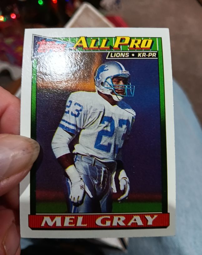 1991 Topps #409 Mel Gray — front