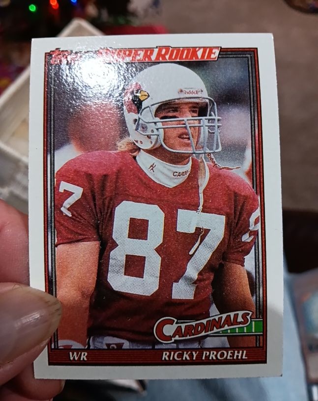 1991 Topps #511 Ricky Proehl — front