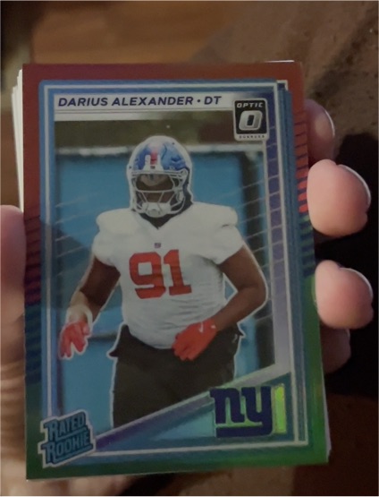 2025 Panini Donruss Optic #379 Darius Alexander — front