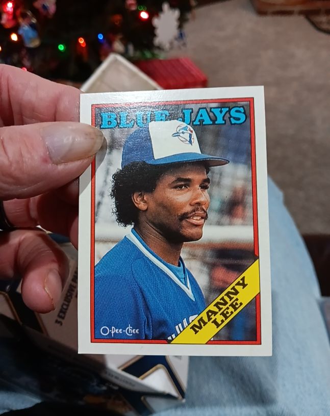 1988 O-Pee-Chee #303 Manny Lee — front