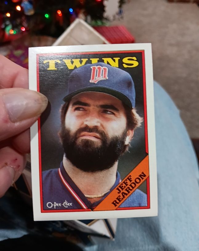 1988 O-Pee-Chee #99 Jeff Reardon — front