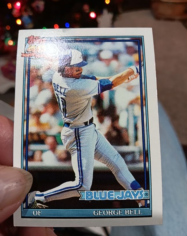 1991 O-Pee-Chee #440 George Bell — front