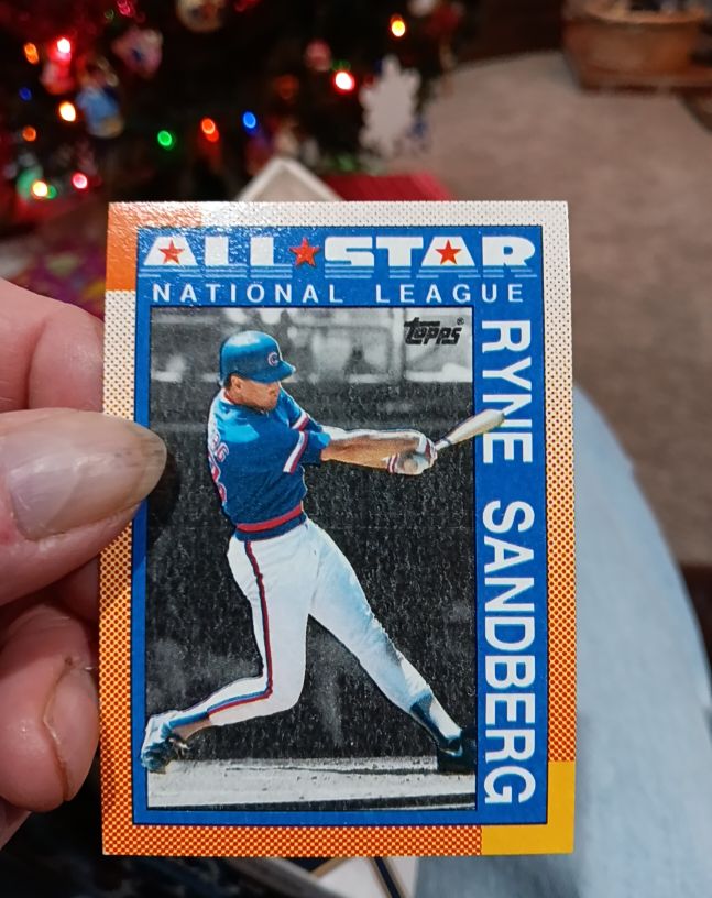 1990 Topps All Star #398 Ryne Sandberg — front