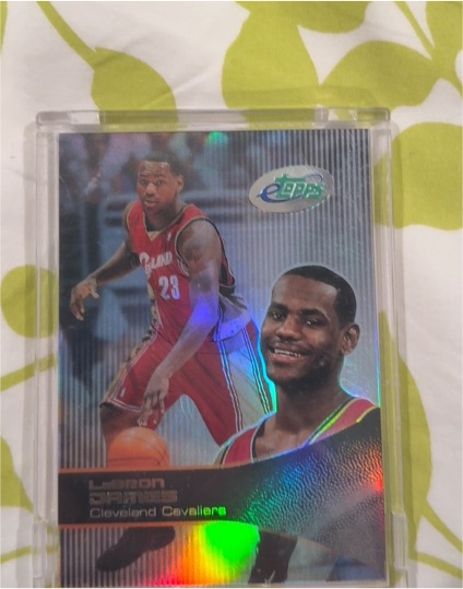 2003-04 eTopps #43 LeBron James — front