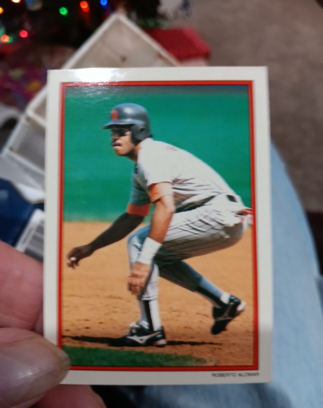 1990 Topps Mail-In Glossy All-Star Collector's Edition #27 Roberto Alomar — front
