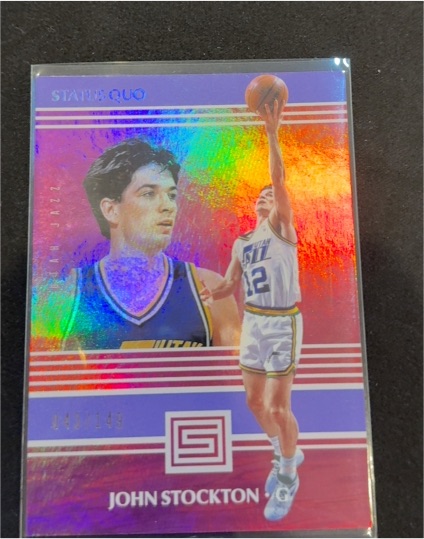 2017-18 Panini Status #2 John Stockton Status Quo — front