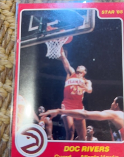 1984-85 Star #84 Doc Rivers — front