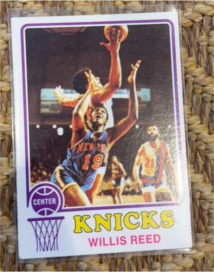 1973-74 Topps #105 Willis Reed — front