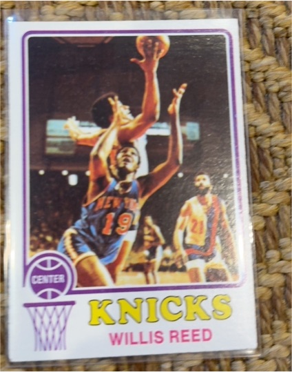 1973-74 Topps #105 Willis Reed — front