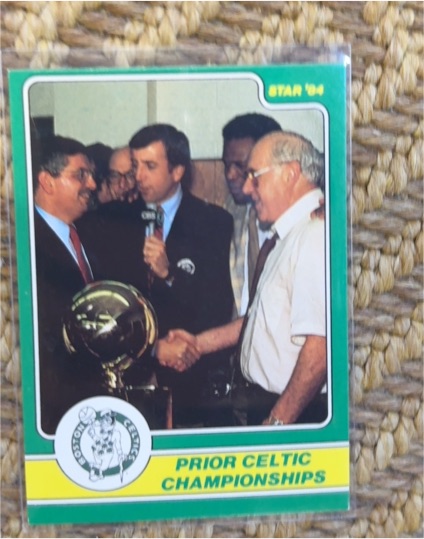 1984 Star Celtics Champs #23 Prior Celtic Championships — front