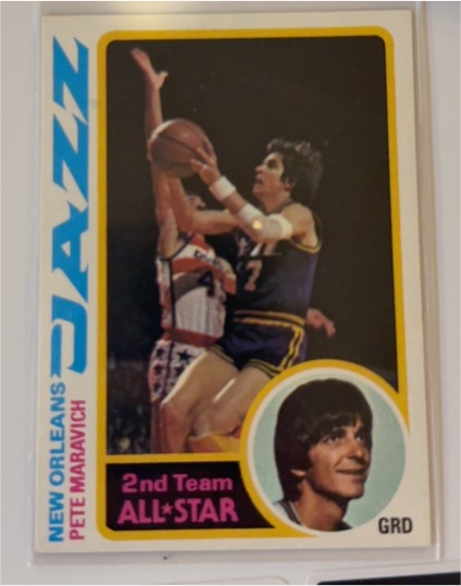 1978 Topps #80 Pete Maravich — front