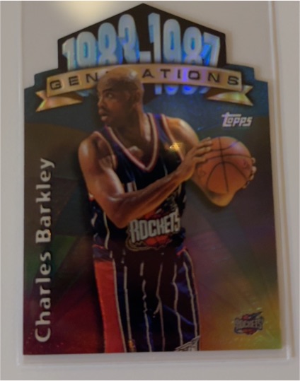 1997-98 Topps Generations #G3 Charles Barkley — front