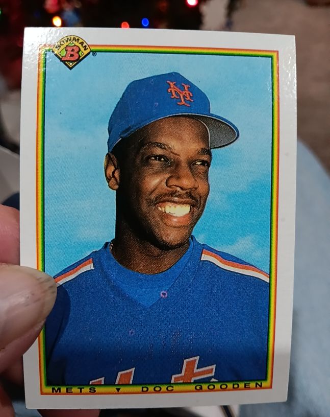 1990 Bowman #126 Doc Gooden — front