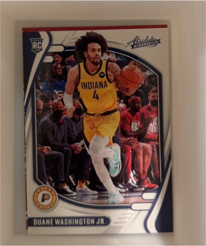 2021-22 Panini Chronicles Absolute #227 Duane Washington Jr. — front