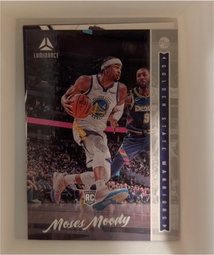 2021-22 Panini Chronicles Luminance #261 Moses Moody — front