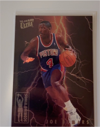 1993-94 Fleer Ultra Scoring Kings #2 Joe Dumars — front