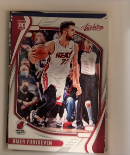 2021-22 Panini Chronicles Absolute #232 Omer Yurtseven — front