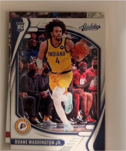 2021-22 Panini Chronicles Absolute #227 Duane Washington Jr. — front