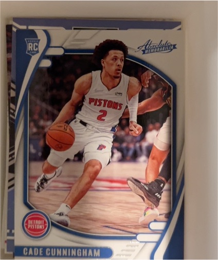 2021-22 Panini Chronicles Absolute #214 Cade Cunningham — front