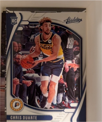 2021-22 Panini Chronicles Absolute #209 Chris Duarte — front