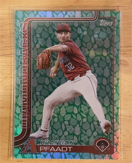 2025 Topps Series 1 #182 Brandon Pfaadt — front