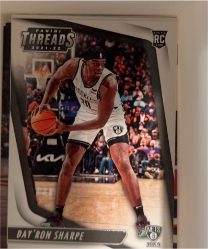 2021-22 Panini Chronicles #83 Day'Ron Sharpe — front