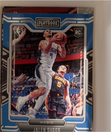 2021-22 Panini Chronicles Playbook #272 Jalen Suggs — front