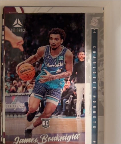 2021-22 Panini Chronicles Luminance #250 James Bouknight — front