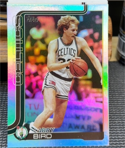 2025-26 Topps #257 Larry Bird Boston Celtics — front