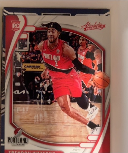 2021-22 Panini Chronicles Absolute #206 Trendon Watford — front