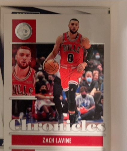 2021-22 Panini Chronicles #13 Zach LaVine — front