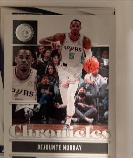 2021-22 Panini Chronicles #23 Dejounte Murray — front