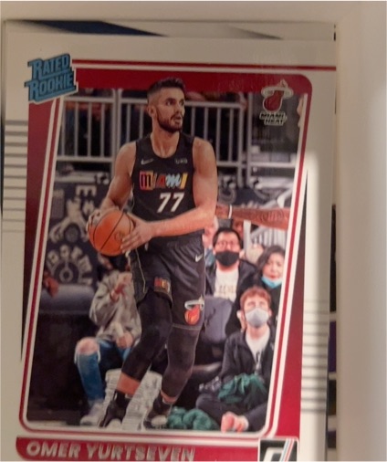 2021-22 Panini Chronicles #299 Omer Yurtseven — front
