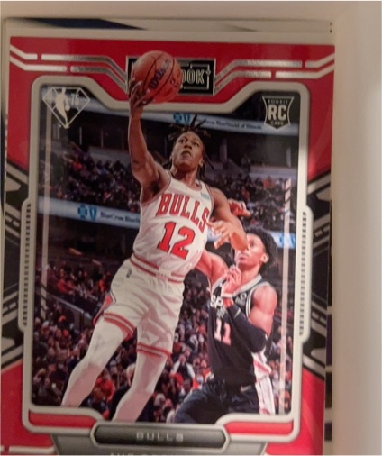 2021-22 Panini Chronicles Playbook #293 Ayo Dosunmu Rookie — front