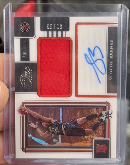 2021 Panini One and One #65 Scottie Barnes — front