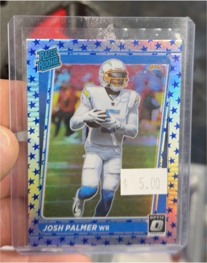 2021 Panini Donruss Optic #229 Josh Palmer Rated Rookie — front