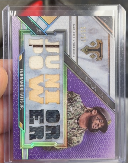2021 Topps Triple Threads #34 Fernando Tatis Jr. — front