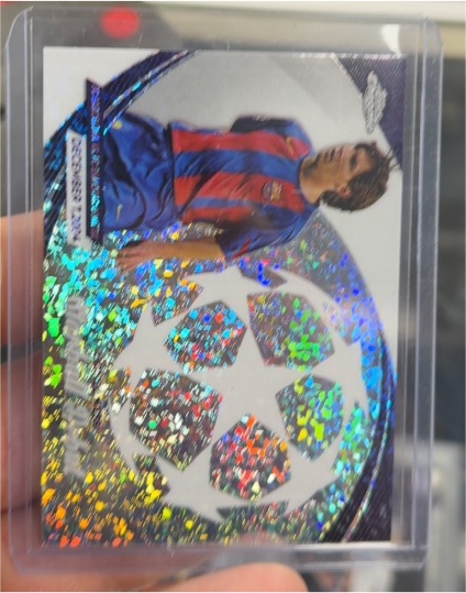2023-24 Topps Chrome UEFA Club Competitions #SD-15 Lionel Messi Starball Debut — front