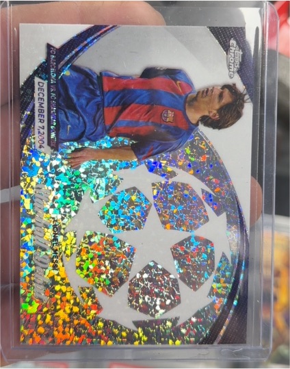 2023-24 Topps Chrome UEFA Starball Debuts #SD-3 Ronaldinho — front