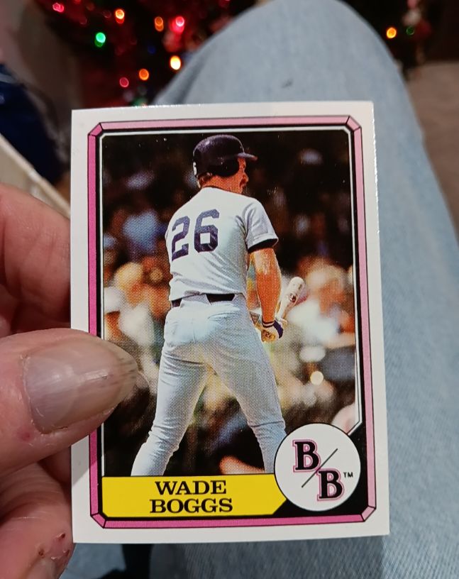 1987 Topps Boardwalk and Baseball #31 Wade Boggs — front