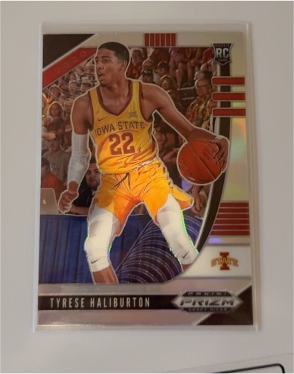 2020-21 Panini Prizm Draft Picks #50 Tyrese Haliburton — front