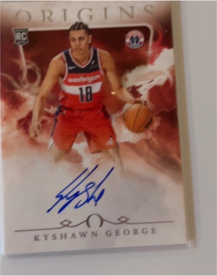 2024-25 Panini Origins #RA-KGW Kyshawn George — front