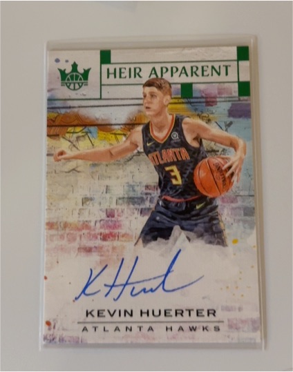 2018-19 Panini Court Kings Heir Apparent #HA-KHT Kevin Huerter — front