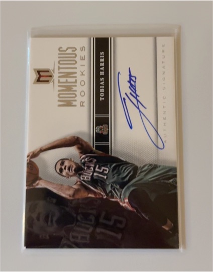 2012-13 Panini Momentum Momentous Rookies # Tobias Harris — front