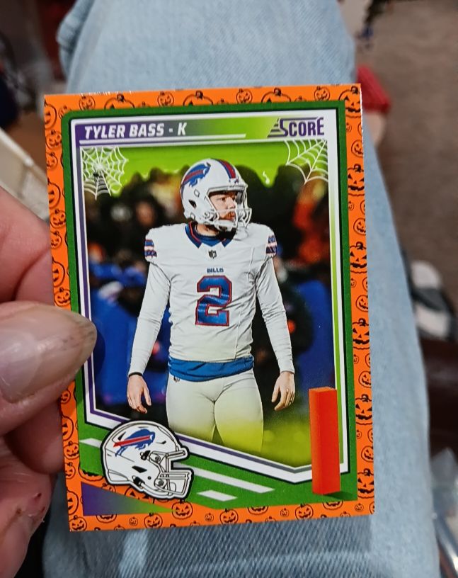 2025 Panini Score A Treat #66 Tyler Bass — front